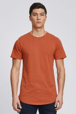 Scoop Tee Brick Red