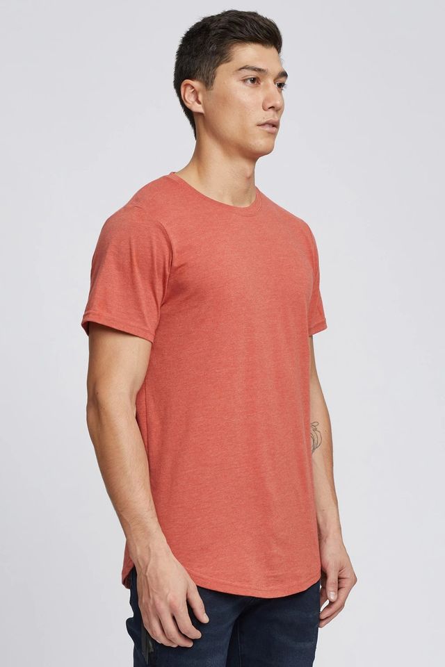 Scoop Tee Brick Red