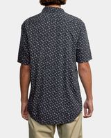 Solomon Floral Short Sleeve Shirt Black