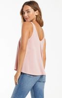 Heather Organic Tank Pale Mauve