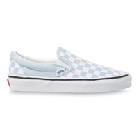 Classic Slip-On Checkerboard Baby Blue/ True White