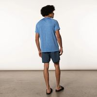 Aerator Short Sleeve T-Shirt City Blue Heather