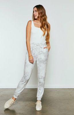 Dolce Fleece Pant Ash Tie Dye