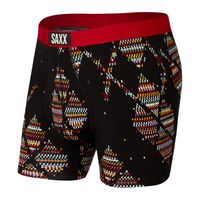 Ultra Boxer Brief Fly Black Argyle