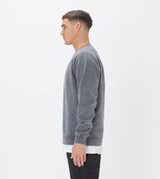 Lowgo Raglan Crew Neck Fleece Grey Salt