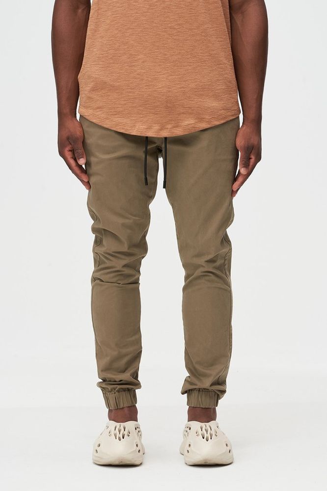 Midweight Chino Jogger Taupe