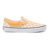 Classic Slip-On Checkerboard Flax / True White