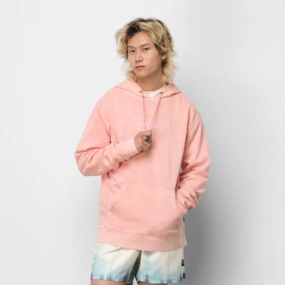 Easy Wash Pull Over Hoodie Mellow Rose