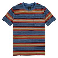 Mesa Stripe Pocket Crew T-Shirt True Navy