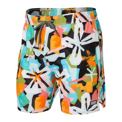 Oh Buoy 2N1 Volley 7" Trunk Multi Asterix Tropical