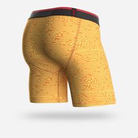 Classic Boxer Brief Print Linear Wave Sun Baked