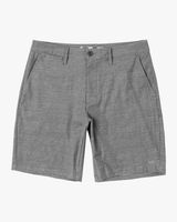 Back Hybrid Short Athletic Heather