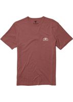 Blown Out Organic T-Shirt Rusty Red