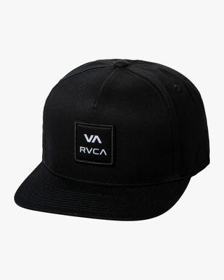 RVCA Square Snapback Black