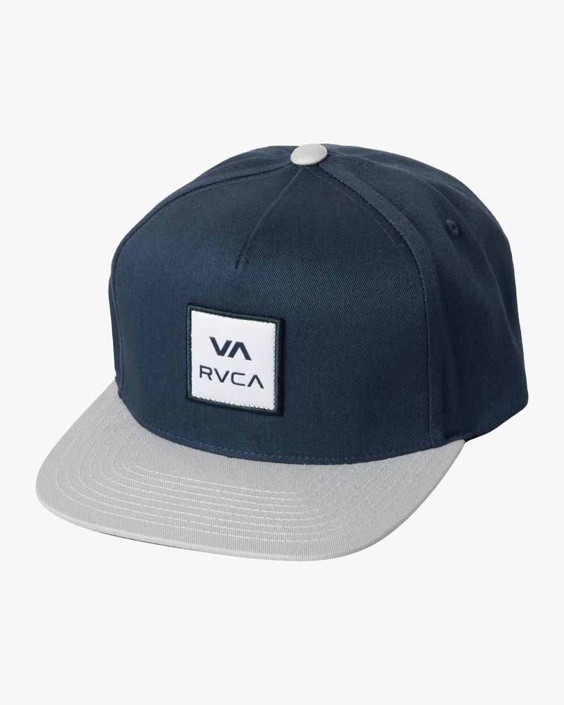 RVCA Square Snapback GPN Navy/Grey