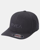 RVCA Flexfit Hat Black