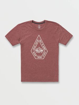 Stone Union T-Shirt Port Heather