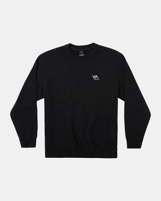 VA Essential Crewneck Fleece Black