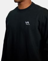 VA Essential Crewneck Fleece Black