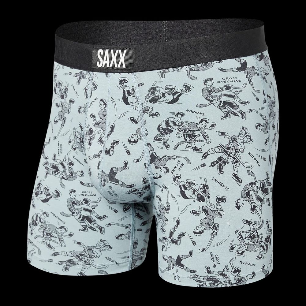 SAXX Vibe Boxer Brief Vintage Skate Blue