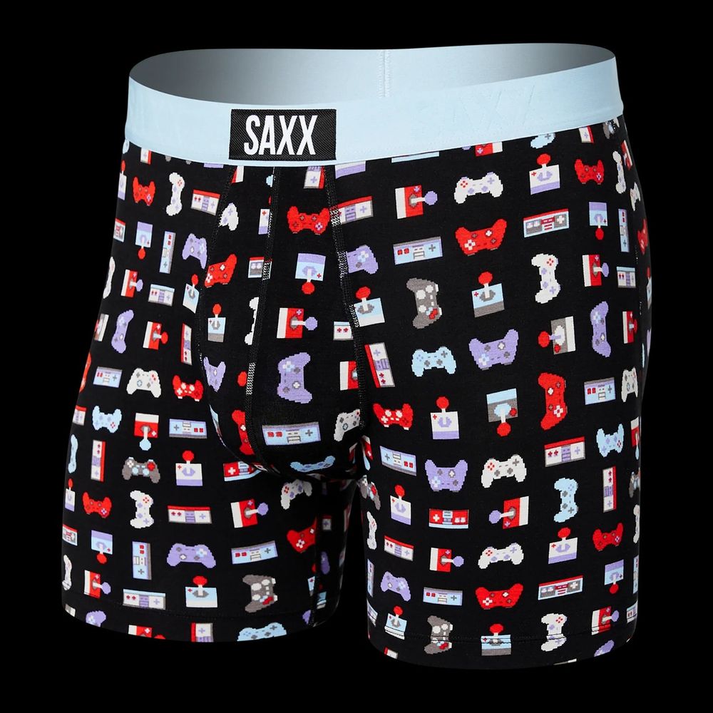 SAXX Ultra Boxer Brief Fly Gamer Black