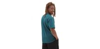 Left Chest Logo T-Shirt Deep Teal/White