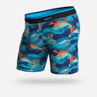 Classic Boxer Brief Print Koi Royal