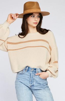 Fonda Sweater Cream Stripe