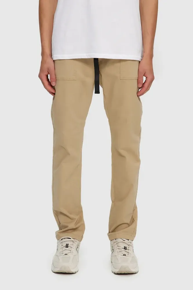 Buckle Chino Tan