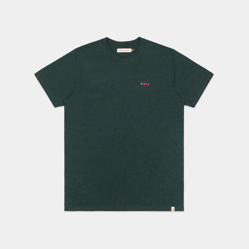 1284 SAL T-Shirt Dark Green Melange