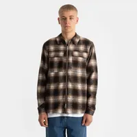 3880 Lined Over Shirt Shacket Brown