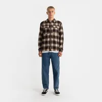 3880 Lined Over Shirt Shacket Brown