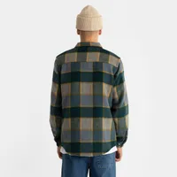 3886 Overshirt Zip Shacket Green