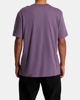 Small RVCA T-Shirt Dusty Grape
