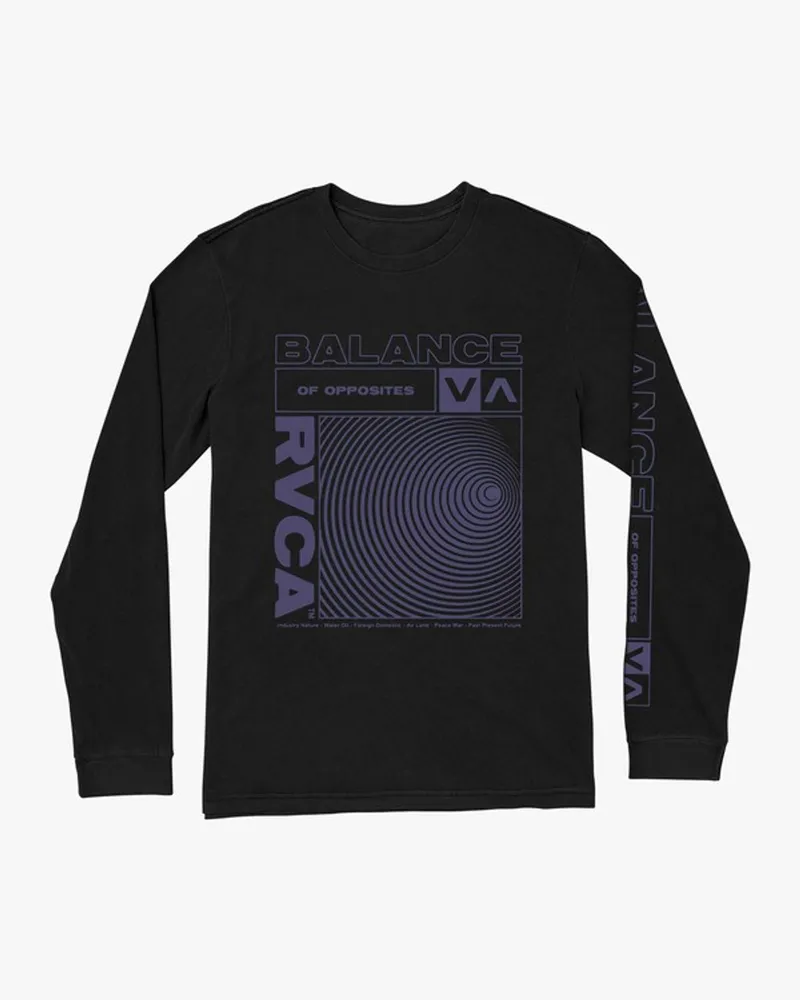 Centric Long Sleeve T-Shirt Black