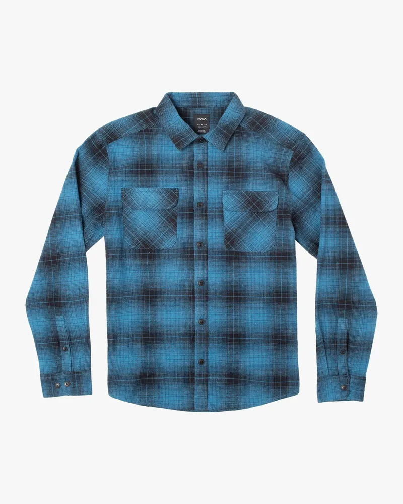 Vesuvio Flannel Deep Ocean