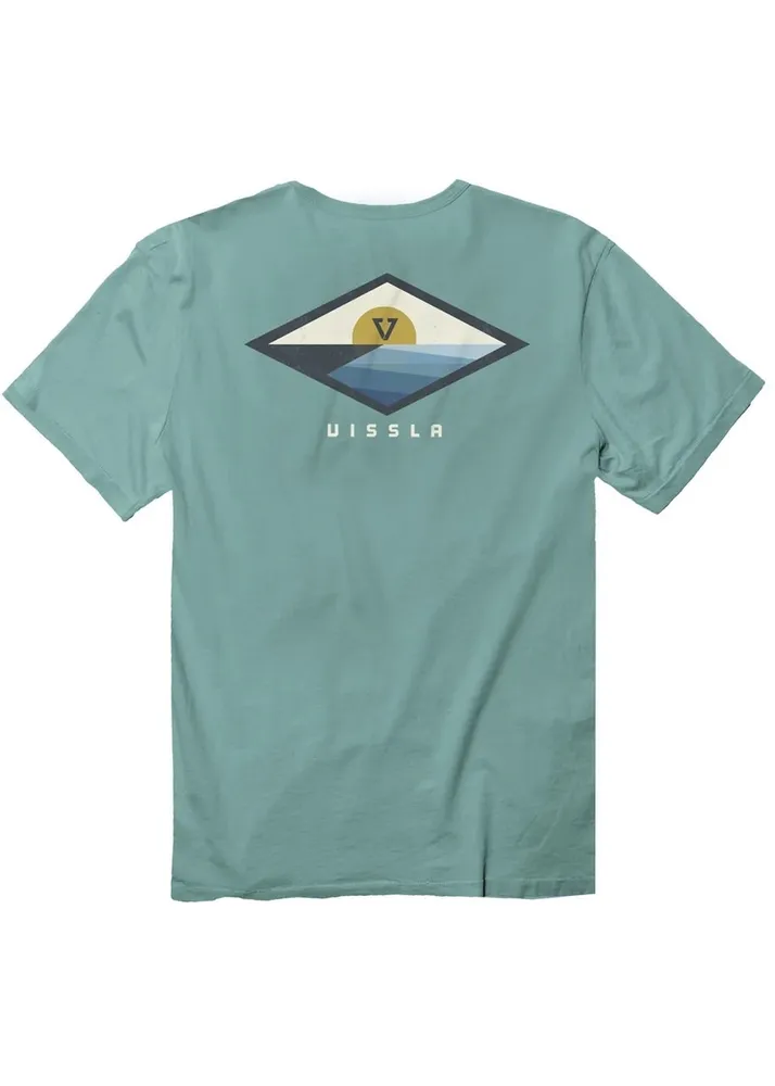 Diamond Daze Organic Pocket T-Shirt Jade