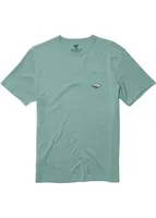 Diamond Daze Organic Pocket T-Shirt Jade