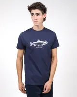 Smoke T-Shirt Navy Blue