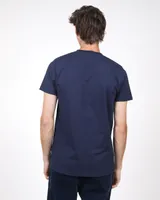 Smoke T-Shirt Navy Blue