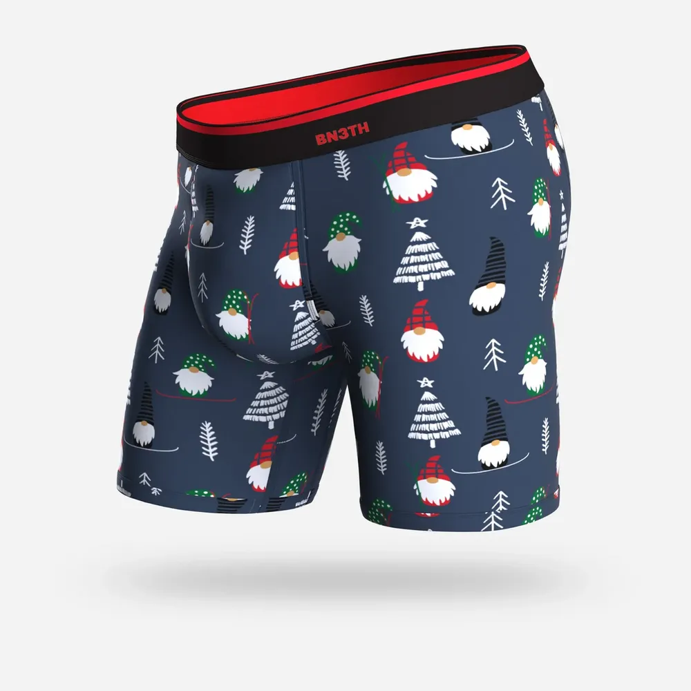 BN3TH Classic Boxer Brief Print Gnome For The Holidays