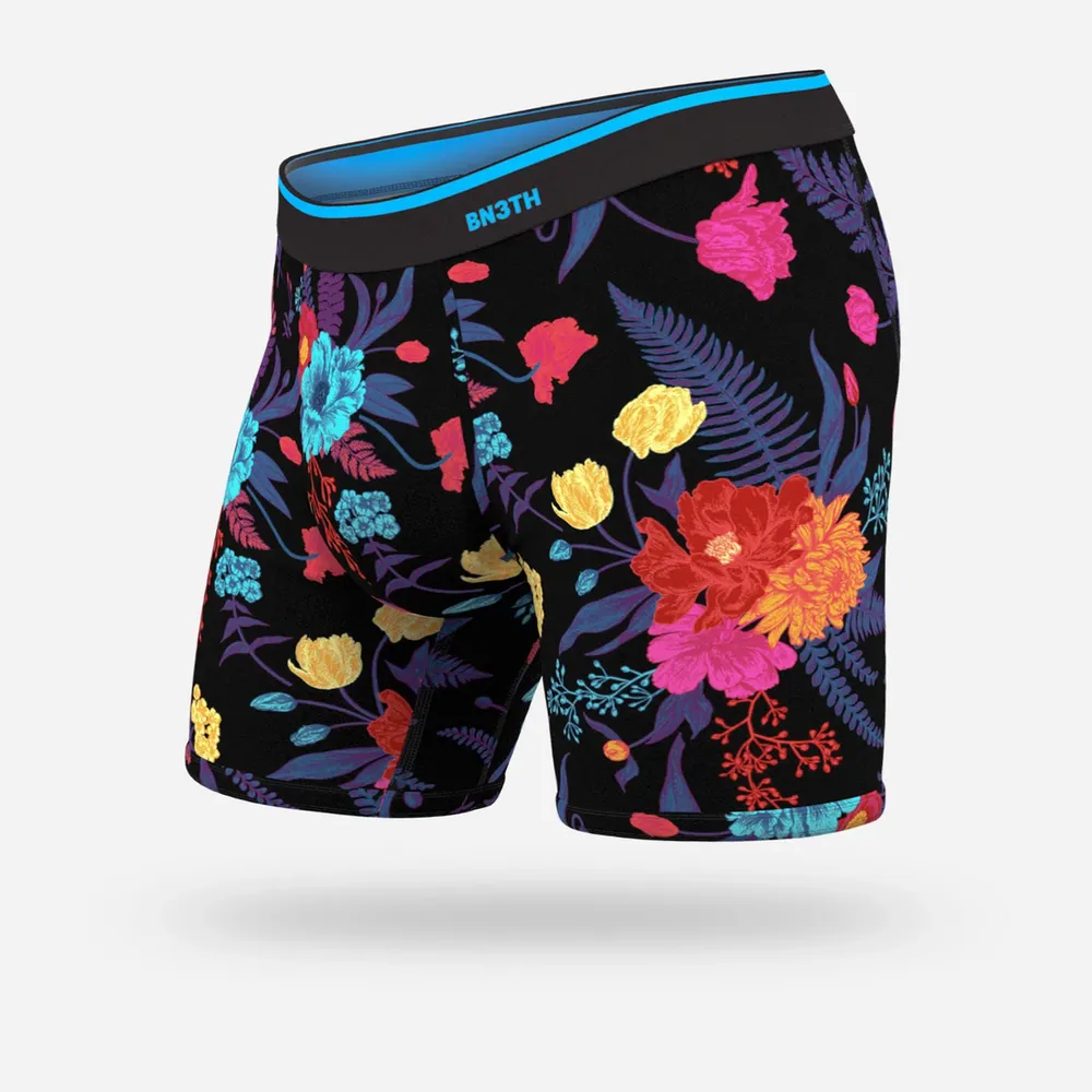 Classic Boxer Brief Print Garden Party Black