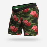 Classic Boxer Brief Print Camo Rose