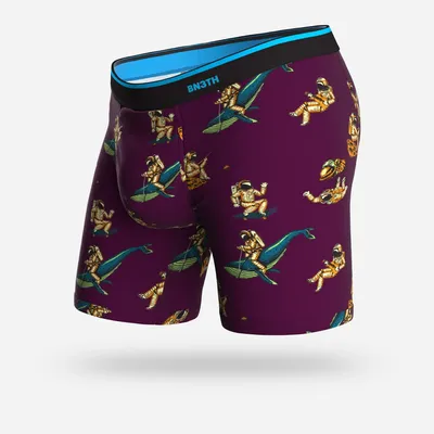 Classic Boxer Brief Print Space Age Cabernet