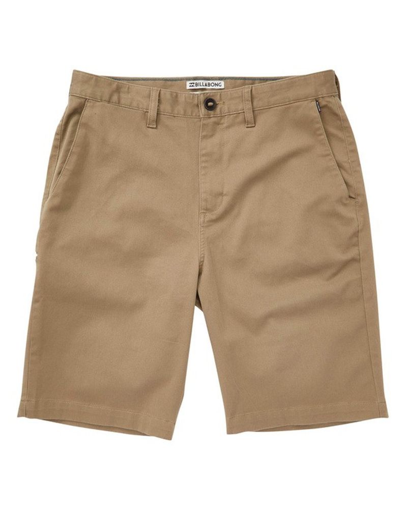 Carter Stretch Walk Short Dark Khaki