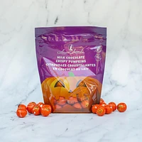 Milk chocolate crispy pumpkins [86739]