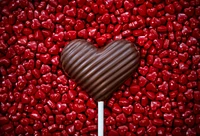 Milk Chocolate Heart Pop 50 g [86378]