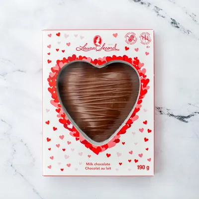 Solid Milk Chocolate Heart 190 g [81849]