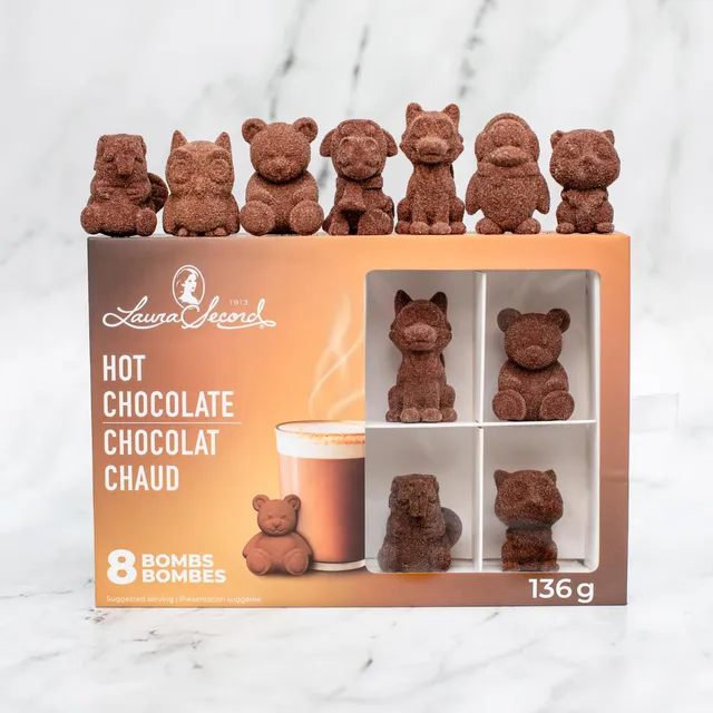 Coffret cadeau de bombes de chocolat chaud 3D [87212] - Laura Secord  Chocolats