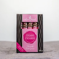 Box of 5 Pink Milk Chocolate Cigars [92969]